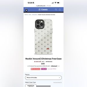 iPhone 13 Peo Max Christmas Casely Case